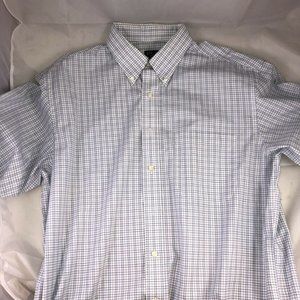 Men’s Large Jos. A. Bank Short Sleeve Dress Shirt